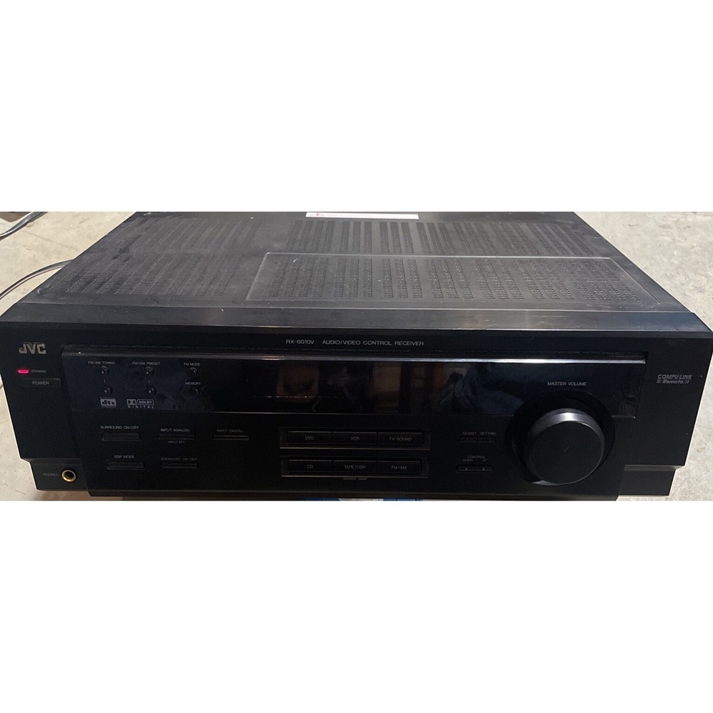 JVC RX-6010V Receiver HiFi Stereo 5.1 Channel Home Theater Vintage Home Audio